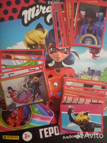 Наклейки Panini Miraculous Леди Баг и Супер-кот