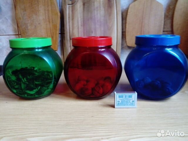 Банки контейнеры набор 3 шт