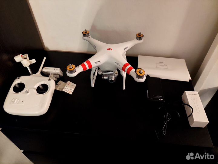 Квадрокоптер dji phantom 2 vision +