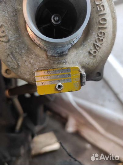 Турбина на Renault kangoo и nissan note.1.5 DCI