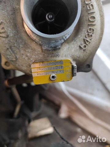 Турбина на Renault kangoo и nissan note.1.5 DCI