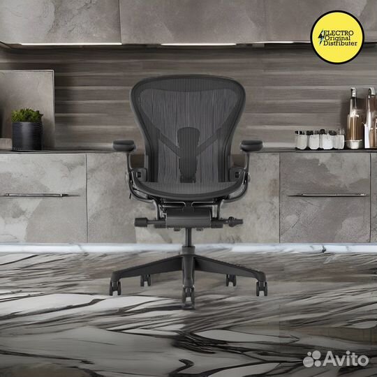 В Наличии Herman Miller Aeron B Graphite США