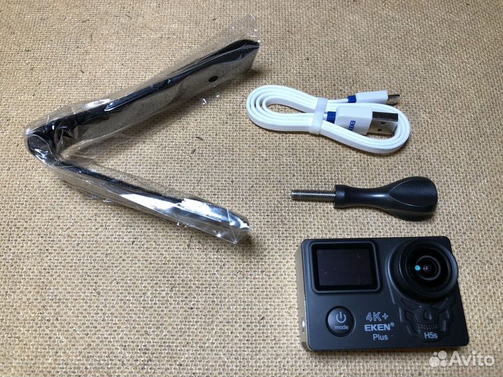 Экшн камера Eken H5s Plus +доп.аккумы + TF 32Gb