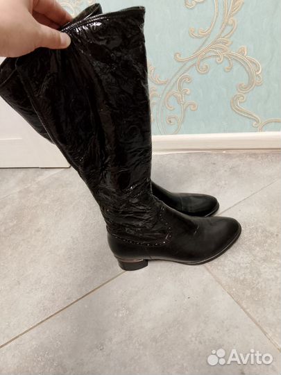 Сапоги женские натуральная кожа
