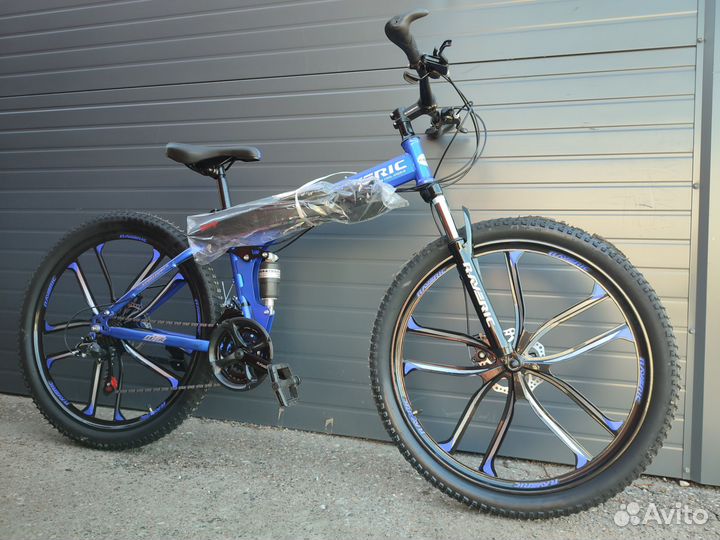 Велосипед на литых дисках складной