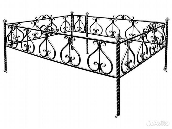 Оградки на кладбище