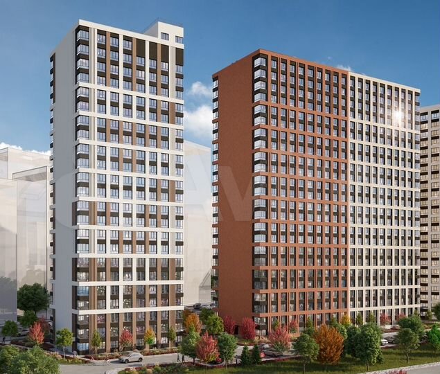 3-к. квартира, 83,4 м², 18/24 эт.