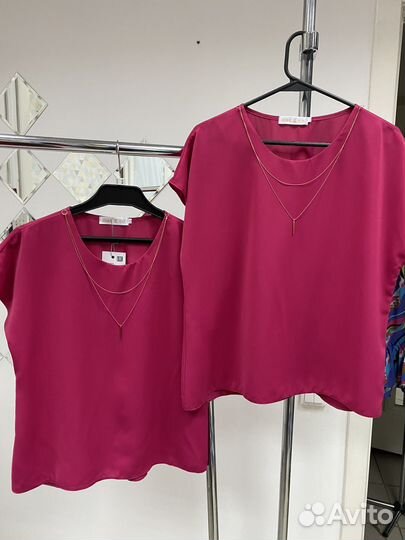 Блузка шелковая 42 44 46 48