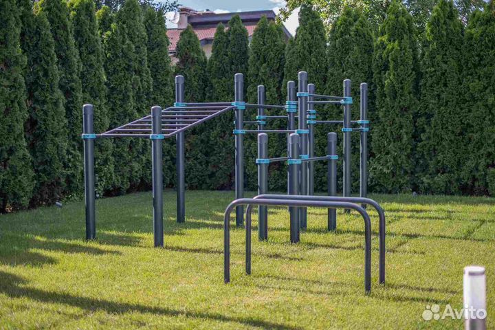 Игровые Комплекты Шведская стенка, брусья, турник