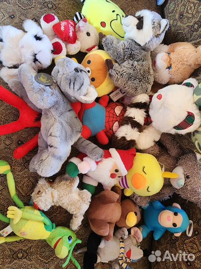 Мягкие игрушки пакетом