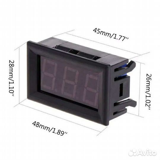 Термометр авто с питанием от 12 вольт. Новые