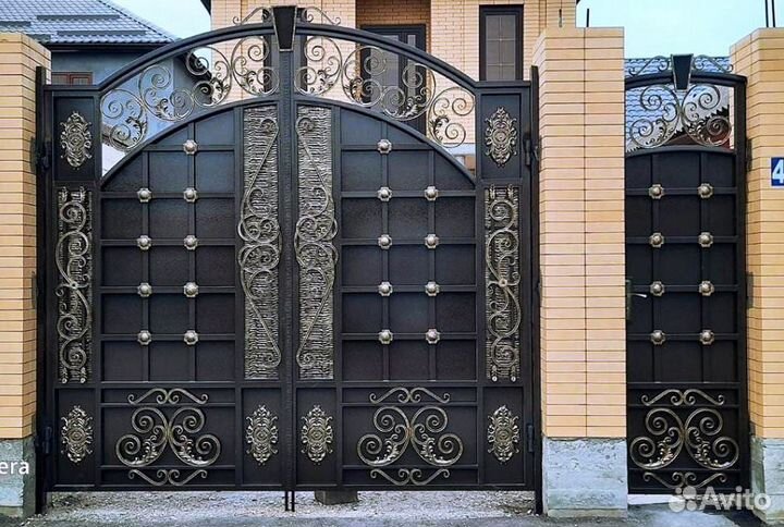 Кованные ворота