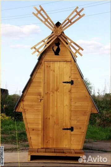 Дачный туалет с установкой PRO884