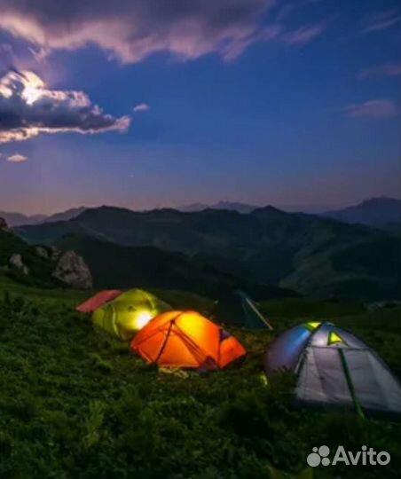 Аренда палаток, рюкзаков и др