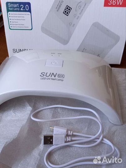 Лампа для ногтей новая