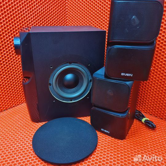 Акустика 2/1 Sven MS-305 40 Вт;Usb,Bluetooth (Топ)