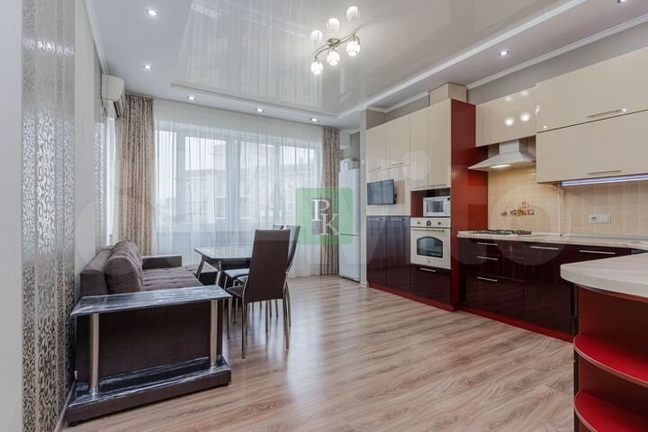 1-к. квартира, 61,2 м², 8/10 эт.