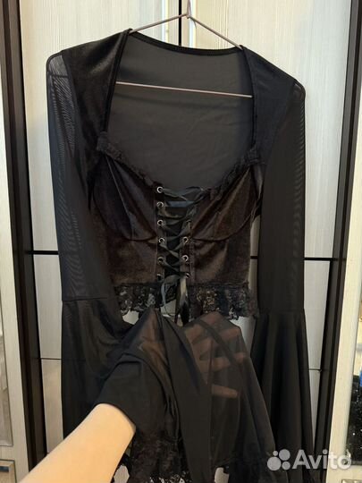 Готическая блузка