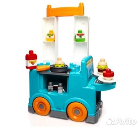 Набор Mega Bloks Продуктовый фургон кухня