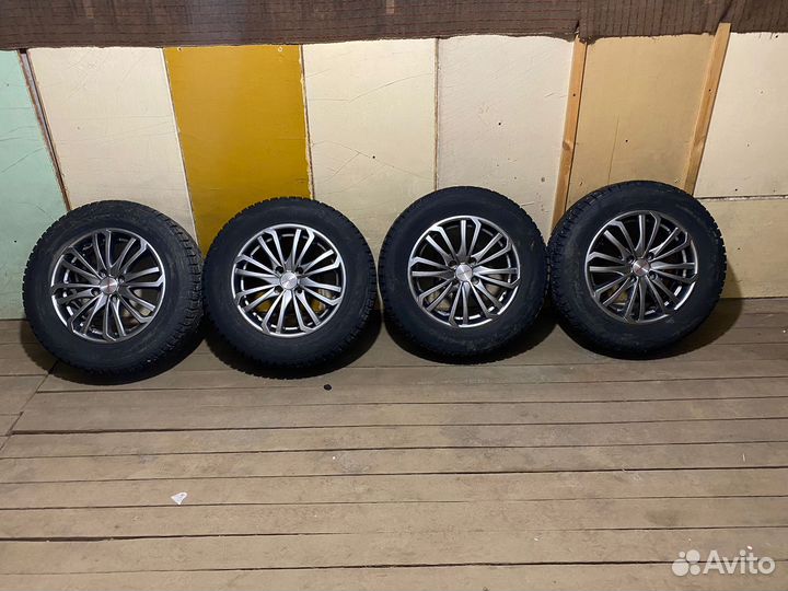 Зимние колёса на литье г-15 4*100 Нордман 7