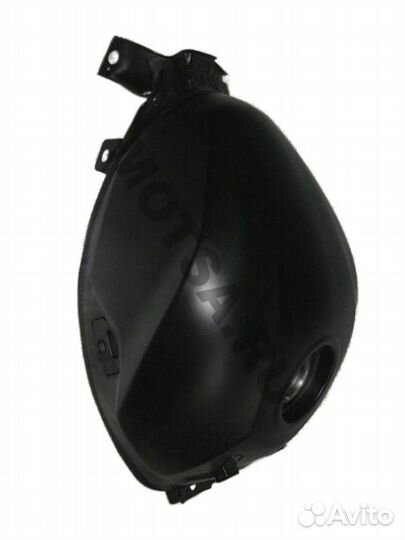 Бензобак черный матовый skyway