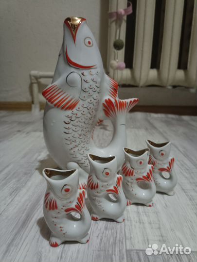 Фарфоровые рыбки СССР