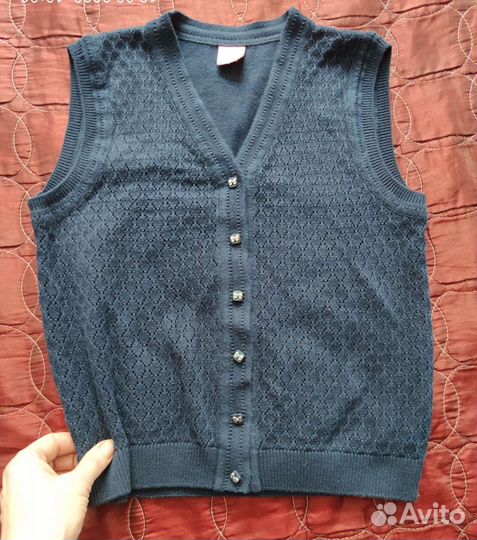 Жилетка для девочки школьная