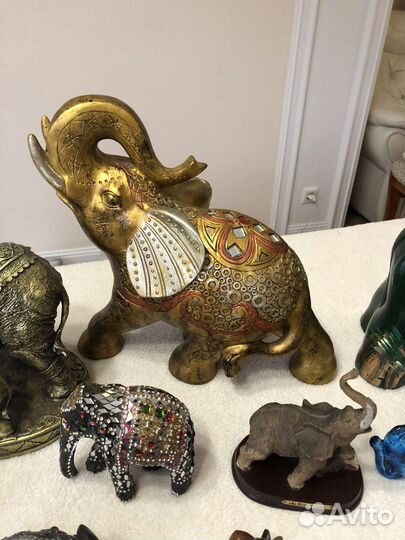 Слоны, коллекция 12шт