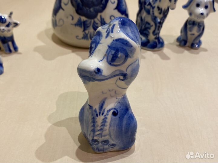 Гжельские фигурки