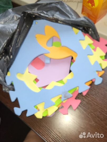 Развивающий коврик пазл