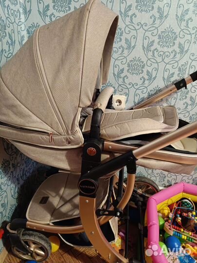 Коляска luxmom 3 в 1