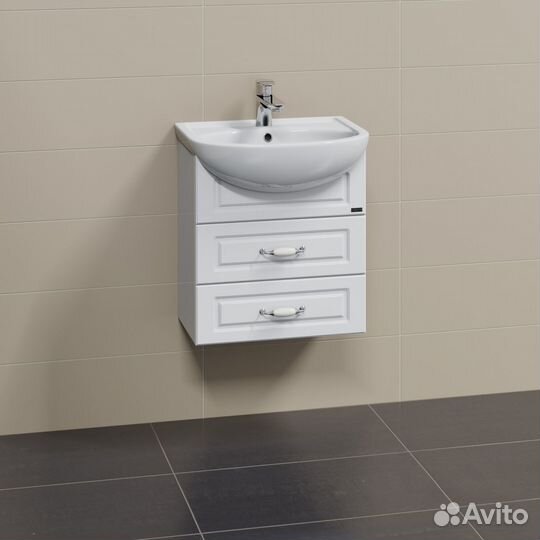 Тумба под раковину санта Верона 50 подвесная 2