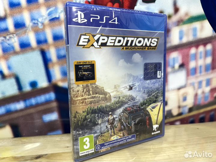 Игра Expeditions A Mudrunner Game PS4 диск