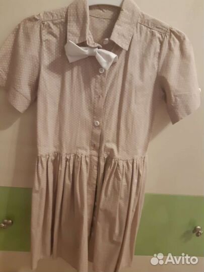 Платье рубашка для девочки