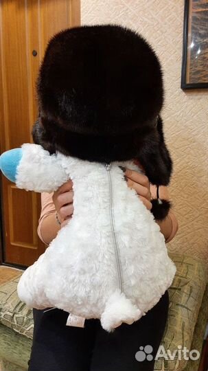 Меховая норковая шапка