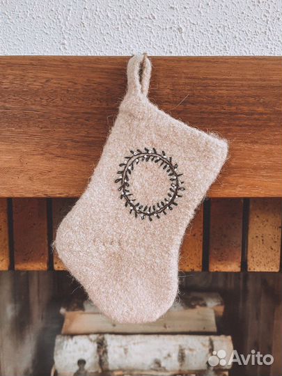 Декоративные носочки (сапожки) ручной работы