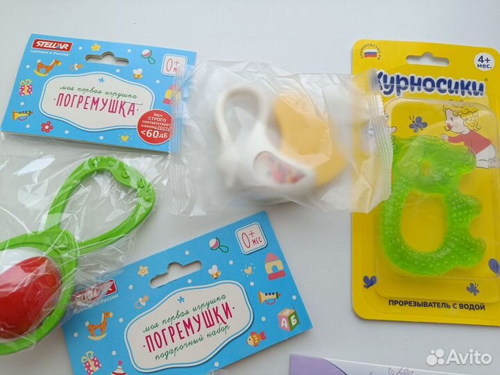 Новые погремушки и грызунки