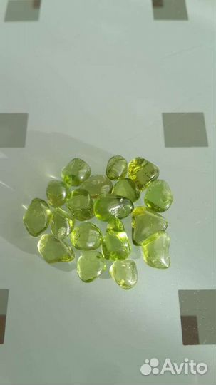 Хризолиты натуральные