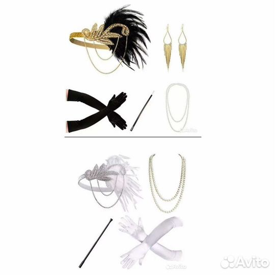 Набор аксессуаров, для вечеринки Гэтсби, Чикаго