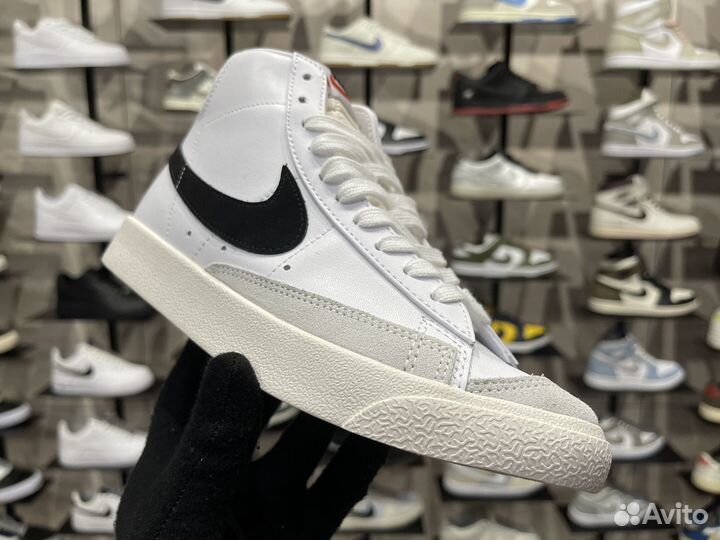 Кроссовки Nike Blazer Mid '77 Vintage White-Black