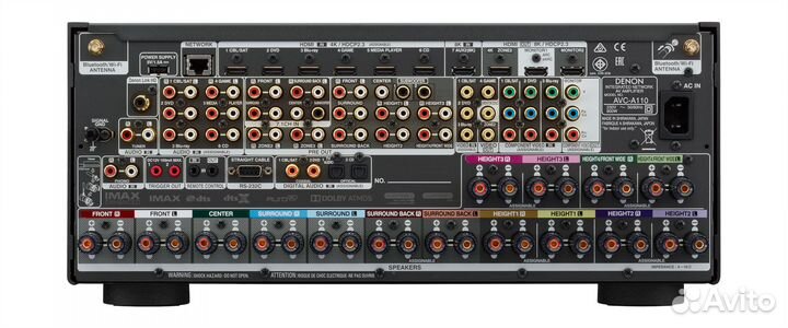 AV ресивер Denon AVC-A110 silver graphite