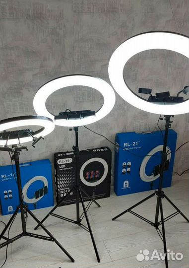 Кольцевая лампа 36 см