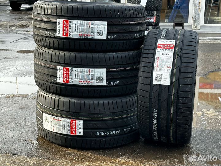 Kumho Ecsta PS71 SUV 275/35 R22 и 315/30 R22 107Y