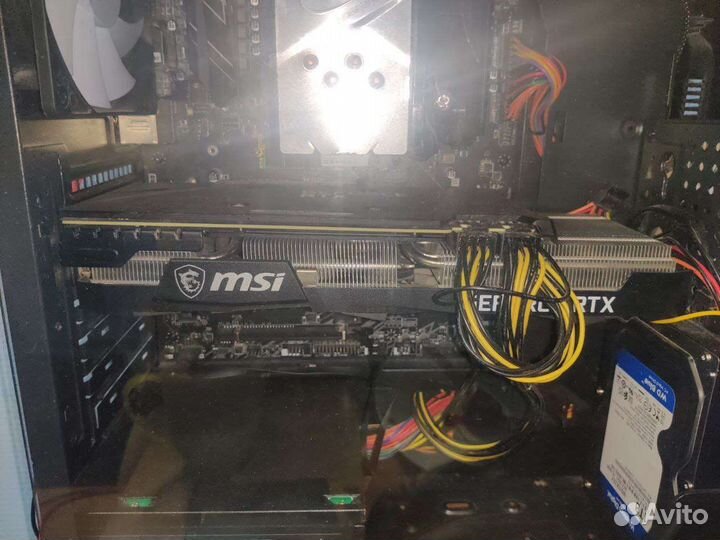 Видеокарта RTX 3070 MSI ventus 3X