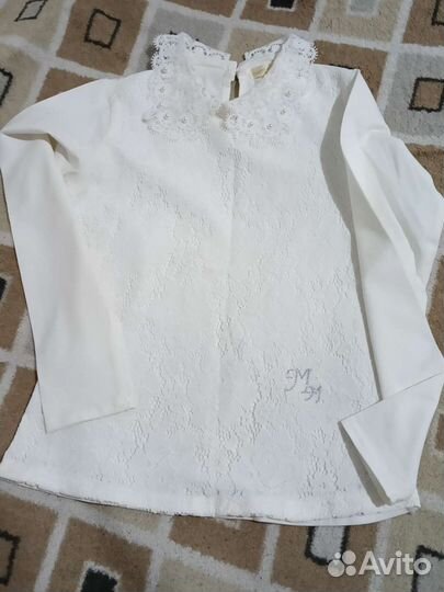 Блузка школьная 128 134