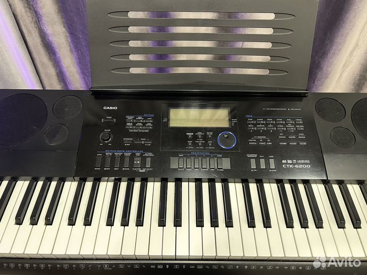 Синтезатор casio ctk 6200