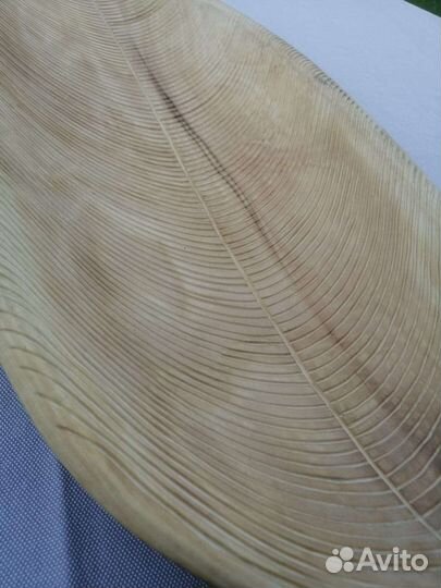 Блюдо деревянное