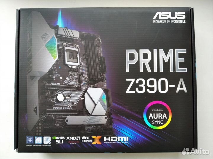Материнская плата asus z390 prime-A