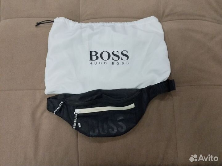 Поясная сумка hugo boss. Оригинал