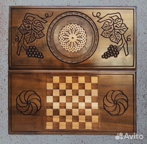 Нарды ручной работы 